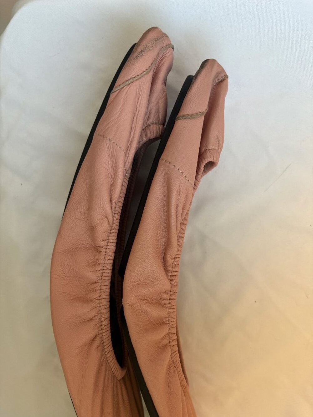 Henri Bendel Miss Bendel Pink Foldable Ballet Flats - Picture 2 of 4